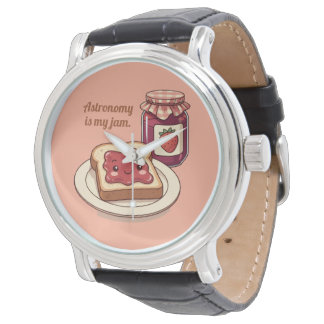 Montre [Customize] is my jam - cute jam and toast cartoon