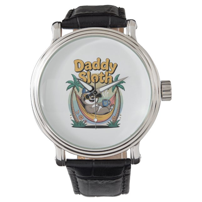 Montre Cut Daddy Sloth Père (devant)
