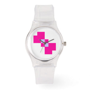 Montre Cute 8 bits Pixel Bow