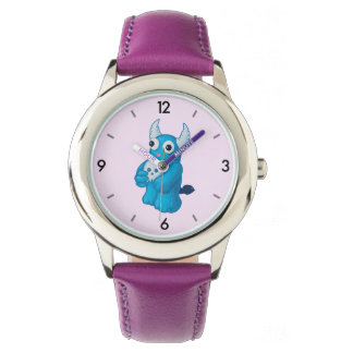 Montre Cute Demon Skull - Halloween personnage de dessin