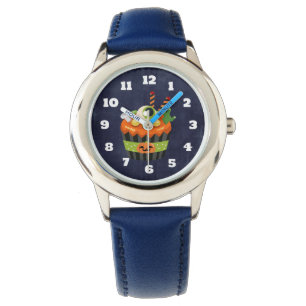 Montre Cute et Déplaisante Halloween Cupcake avec un Big 