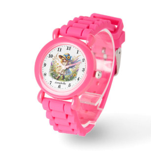 Montre Cute Gardening girl ajouter nom