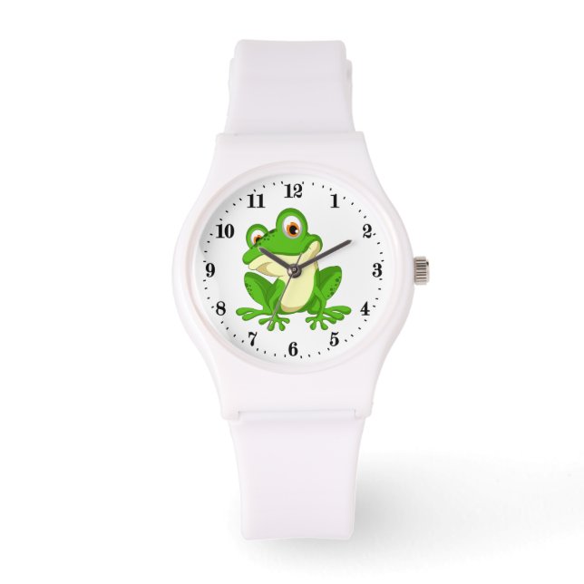 Montre Cute grenouille animal amoureux (Recto)