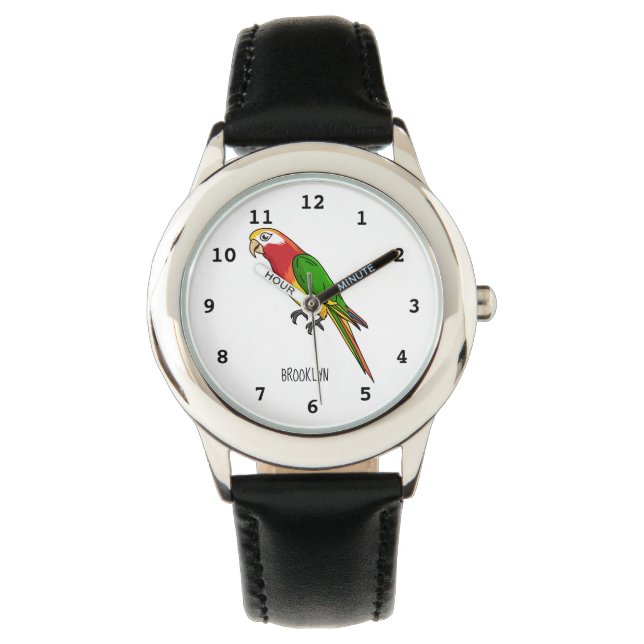 Montre Cute happy parrot (devant)
