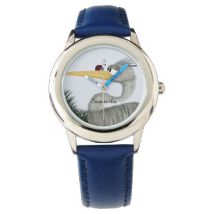 Montre Cute Heron et Ladybug