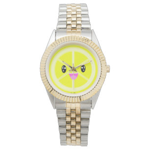 Montre Cute kawaii citron agrumes citrons citrons
