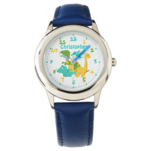 Montre Cute Kids Dinosaur Personnalisé