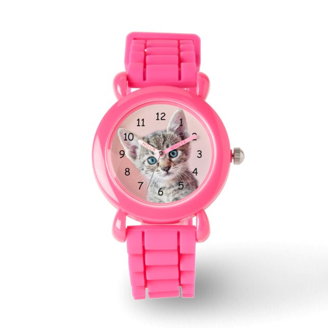 Montre Cute kitten with blue eyes. (Recto)