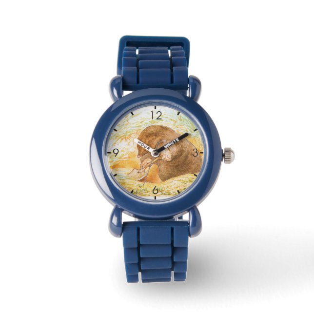 Montre Cute Mole (Animal Art for Kids) (Beatrix Potter) (Recto)