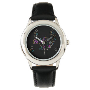Montre Cute Neon Fish Watch