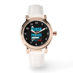 Montre Cute Nurse progrès mot art