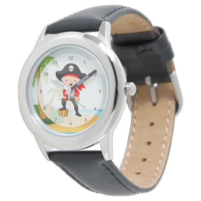 Montre Cute Pirate (Incliné)