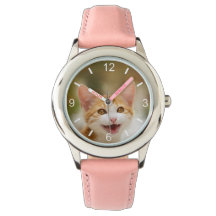 Cute Smiling Kitten Face Funny Cat Meow