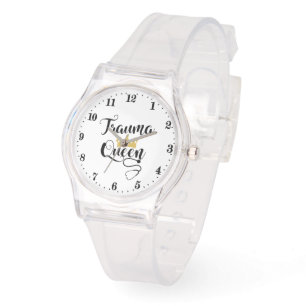 Montre Cute Trauma Reine Infirmière mot art