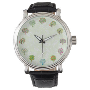 Montre Cute Tree Design Gardener Watch