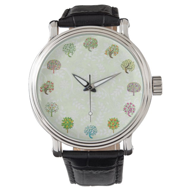 Montre Cute Tree Design Gardener Watch (devant)
