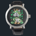 Montre Cute Unicorn Shamrock St Patricks Day<br><div class="desc">Cute Unicorn Shamrock St Patricks Day</div>
