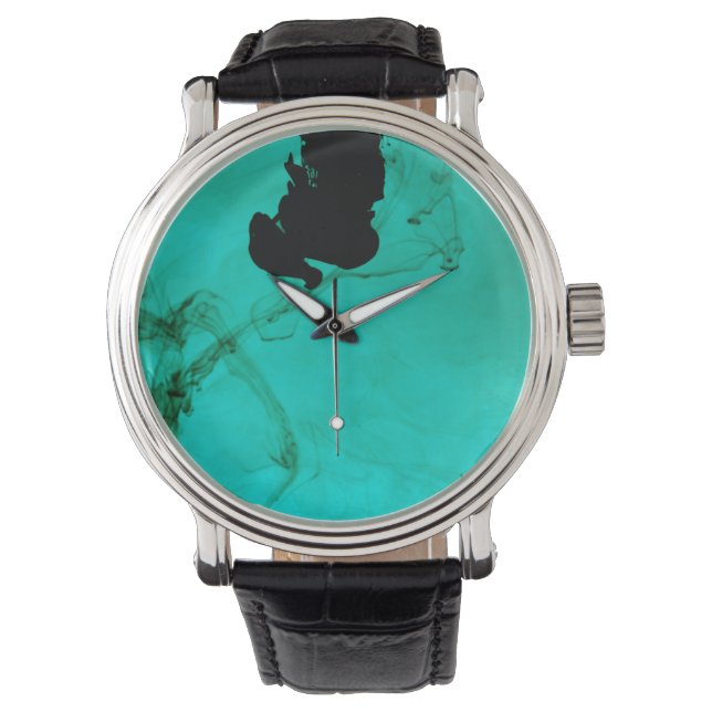 Montre Cyan Liquid Enk Watch (devant)