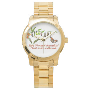 Montre Cycle de vie du papillon monarque