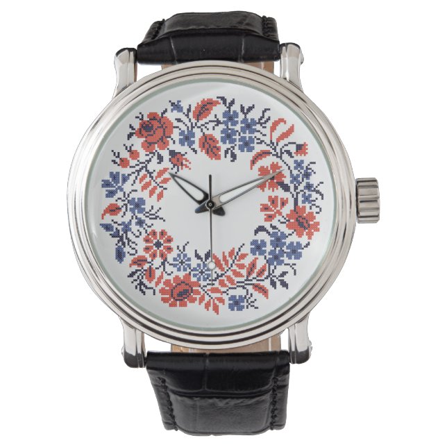 Montre Cycle des fleurs (devant)