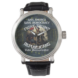 Montre Czar Rue Menteur Trump POTUS Patriotique MAGA Trai