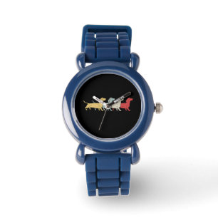 Montre Dachshund Retro Vintage