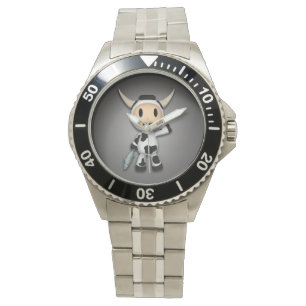 Montre d'acier inoxydable de Sherman
