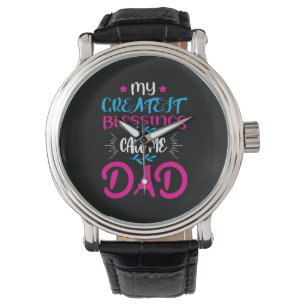 Montre Daddy Cadeau Mes plus grandes bénédictions Appelez