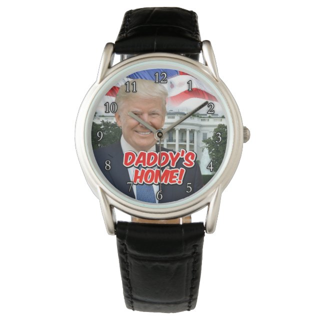 Montre Daddys Accueil Président Donald Trump 47 Inaugurat (devant)