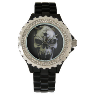 montre d'adolescents de crâne