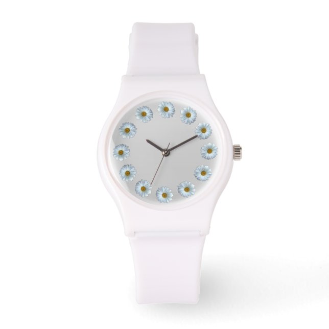 Montre Daisy Watch Classic Fleur sauvage Daisy Wrist Watc (Recto)