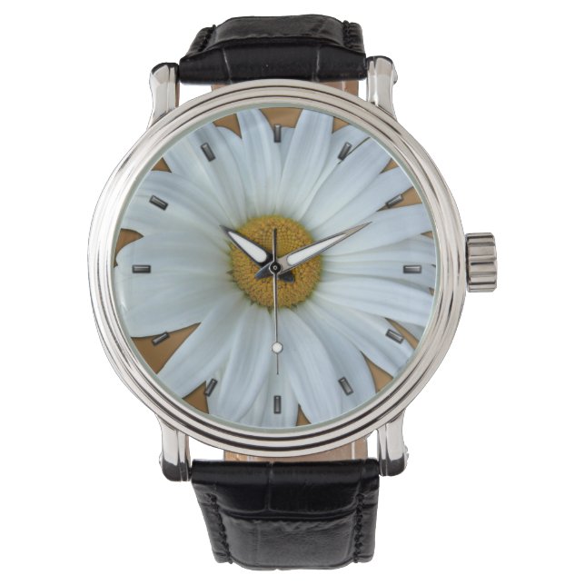Montre Daisy Watch Classic Fleur sauvage Daisy Wrist Watc (devant)
