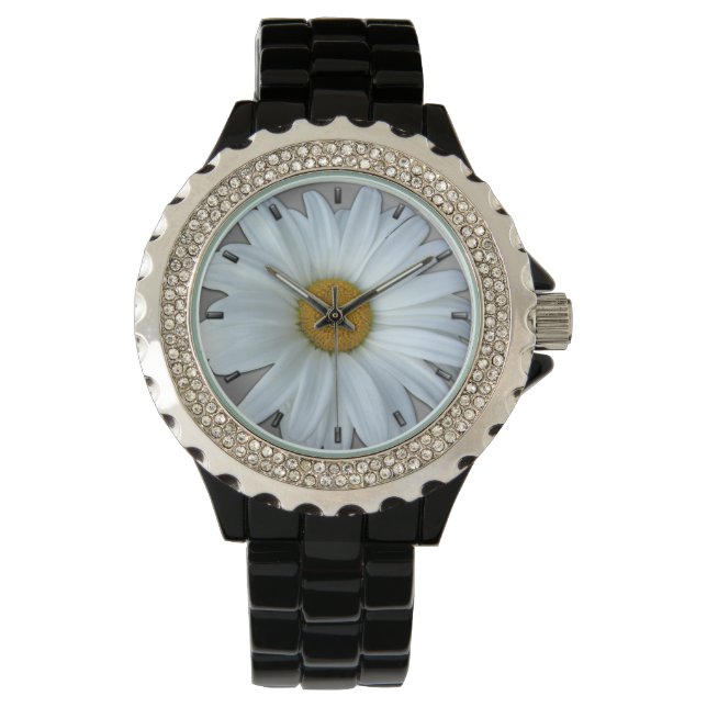 Montre Daisy Watch Classic Fleur sauvage Daisy Wrist Watc (devant)