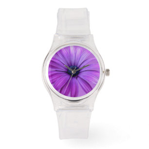 Montre Daisy Watch Classic Gerbera Daisy Wrist Watch