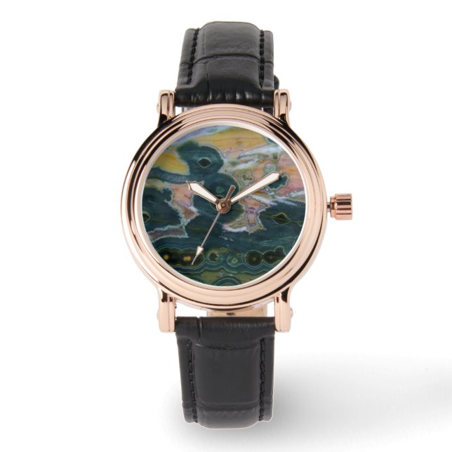 Montre Dalle de Jasper Océan (Recto)