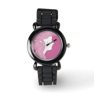 Montre Dame rose