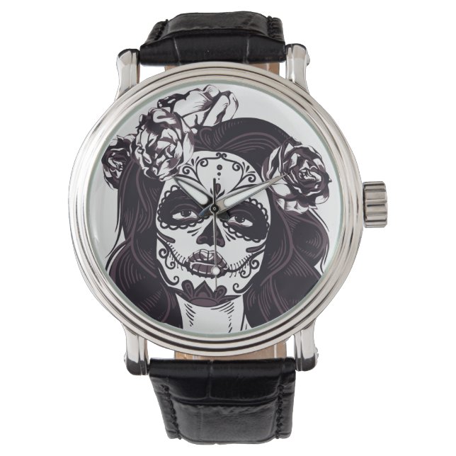 Montre Dame tatouée (devant)