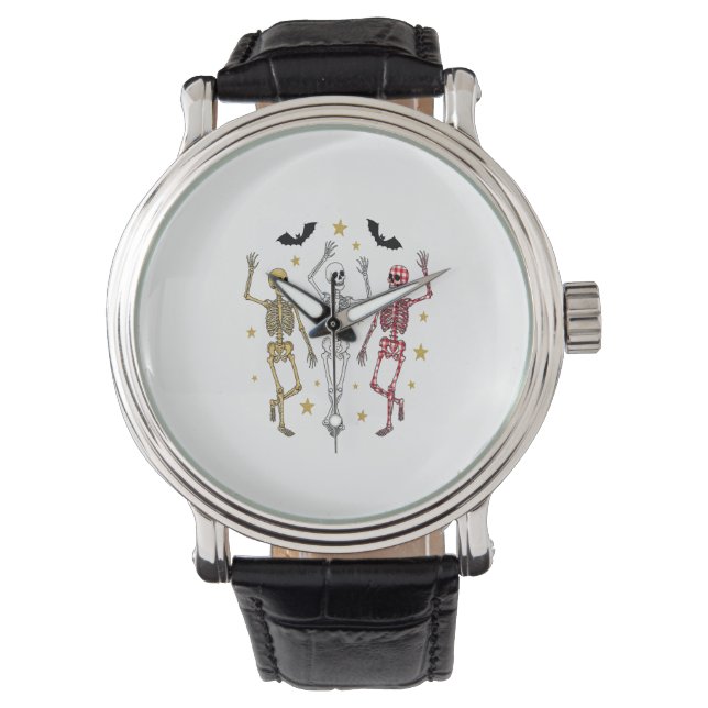 Montre Dancing Skeleton Halloween (devant)