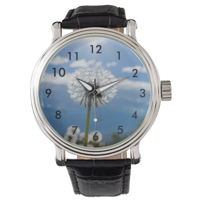 Montre Dandelion Dans La Lumière (devant)