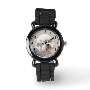 Montre Dandie Dinmont Terrier Peinture Chien Art original