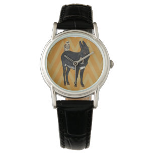 Montre d'ÂNE et de HIBOU d'INDIGO