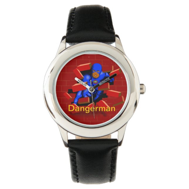 Montre Dangerman Urban Superhero Wall Smash Watch (devant)