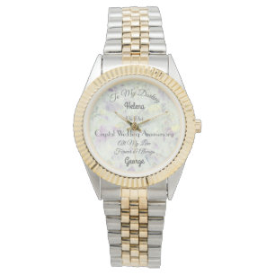 Montre d'anniversaire de Mariage de cristal person