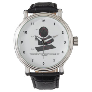 Montre Dans Quel Univers Vivez-Vous ? Humour de physique
