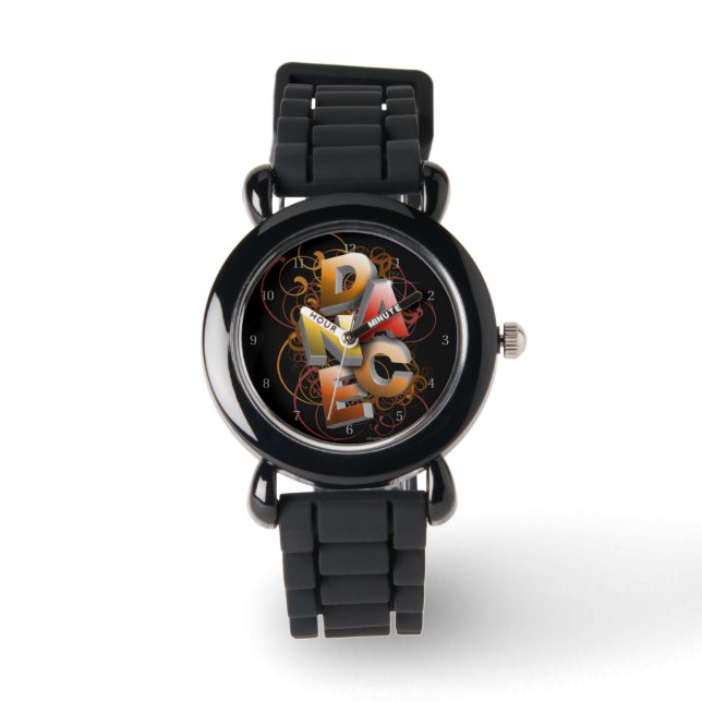 Montre Danse 3D (Automne) Montre-poignet (Recto)