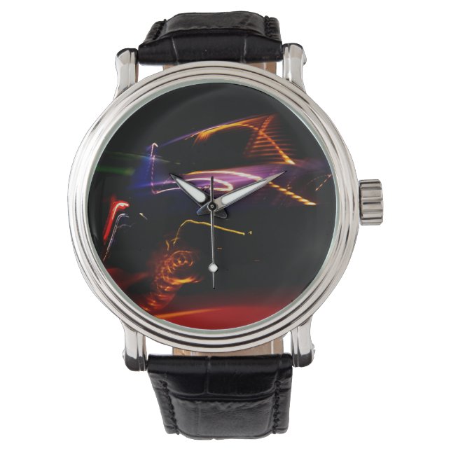 Montre danse de voiture violette (devant)