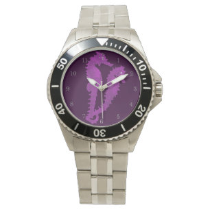 Montre Danse des hippocampes (pourpres)