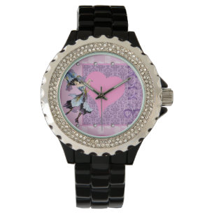 Montre Danser Fleur Vintage Fée Imaginaire Design LeahG