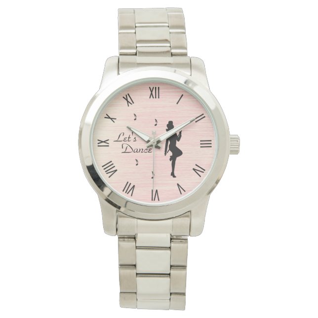 Montre Danseur de claquettes douze chiffres (devant)