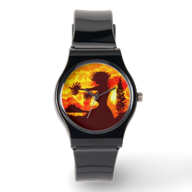 Montre Danseuse de hula  (Recto)